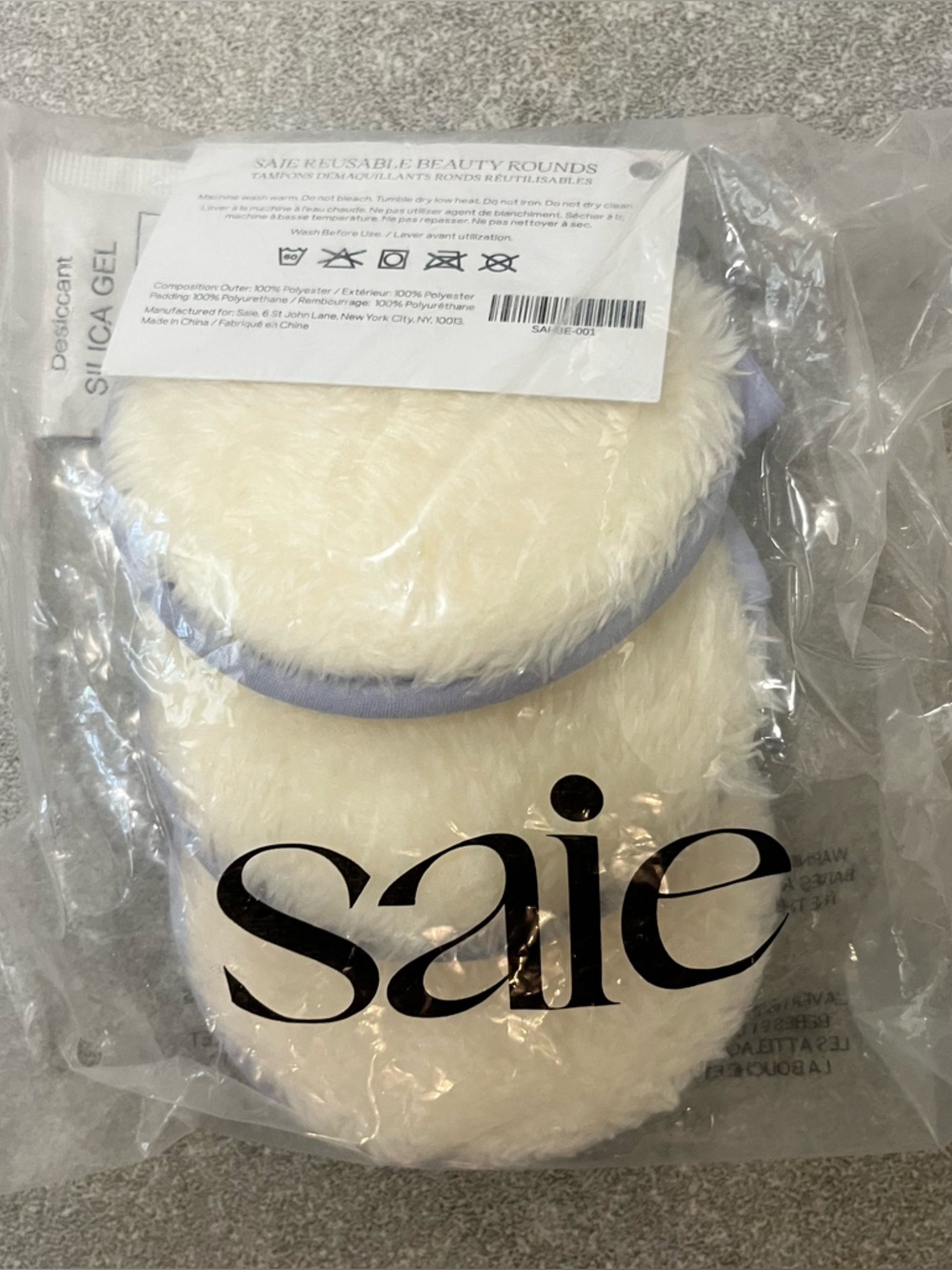 SAIE reusable cotton rounds